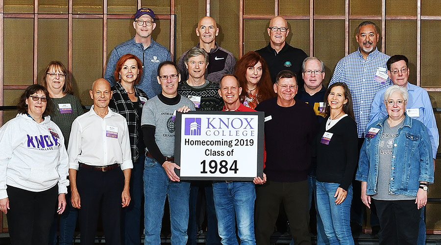 Homecoming 2019 Class of 1984 35th Reunion Class Photo