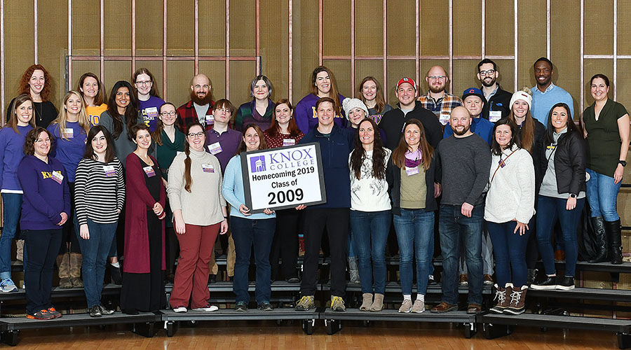 Homecoming 2019 Class of 2009 10th Reunion Class Photo