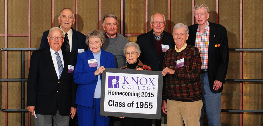 Knox Alumni, Class of 1955, 60th Reunion