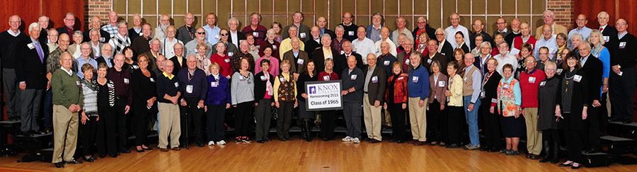 Knox Alumni, Class of 1965, 50th Reunion
