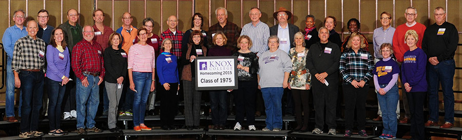 Knox Alumni, Class of 1975, 40th Reunion
