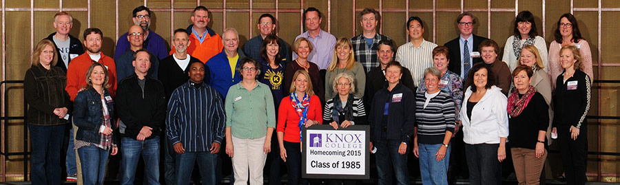 Knox Alumni, Class of 1985, 30th Reunion