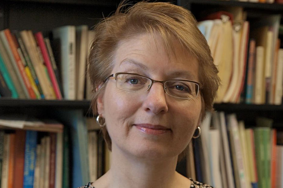 Professor of anthropology Nancy Eberhardt