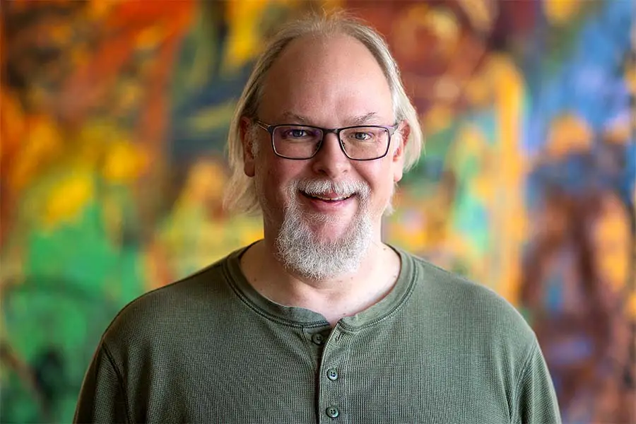 Associate professor of theatre Craig Choma