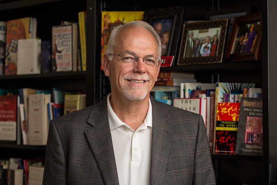 Chair of Educational Studies Joel Estes
