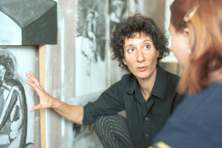 Professor of art Lynette Lombard