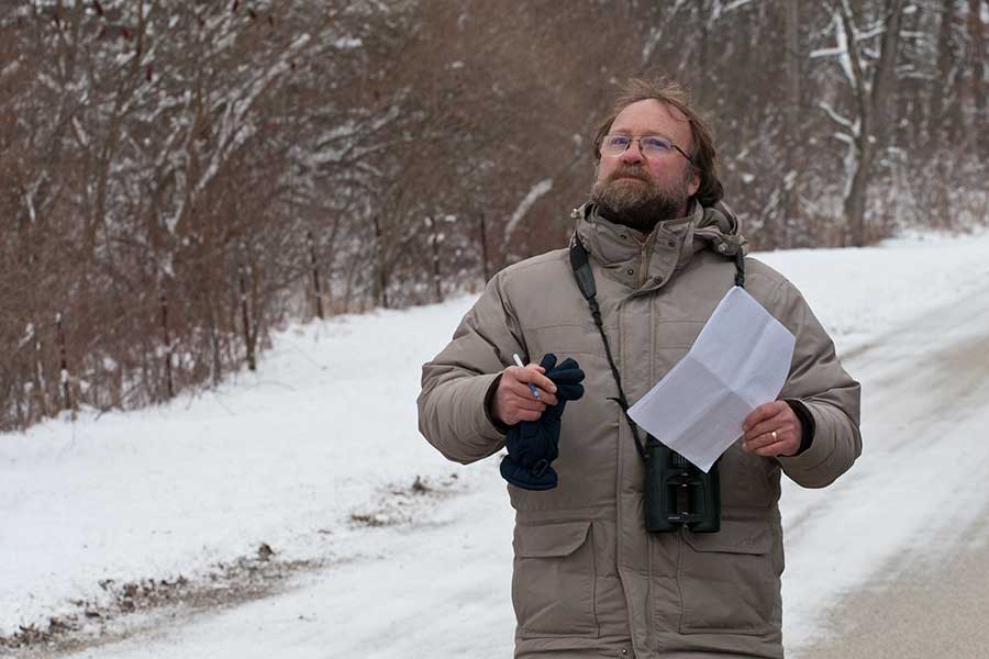 Associate professor of biology James Mountjoy