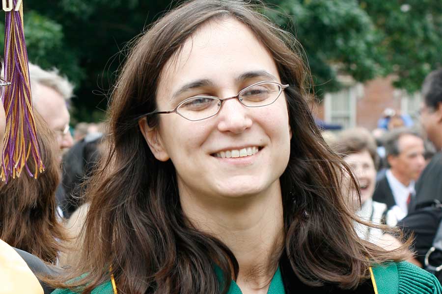 Associate professor of biology Esther Penick