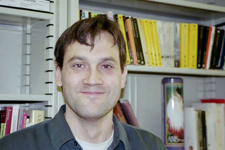 Associate professor of modern languages Antonio Prado