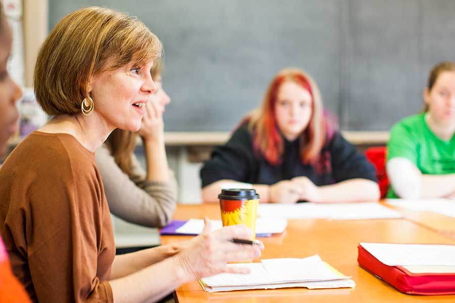 Associate professor of english Barbara Tannert-Smith