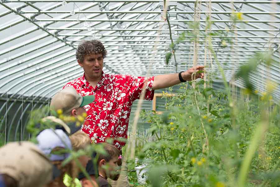 Associate professor of environmental studies Peter Schwartzman