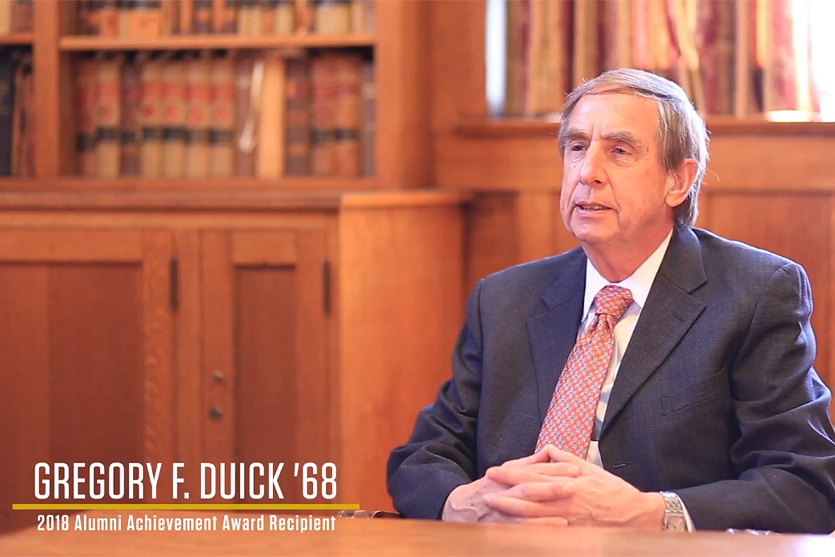 Greg Duick '68