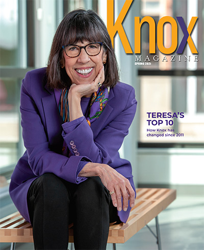 Knox Magazine Spring 2021 Cover: Teresa's Top 10