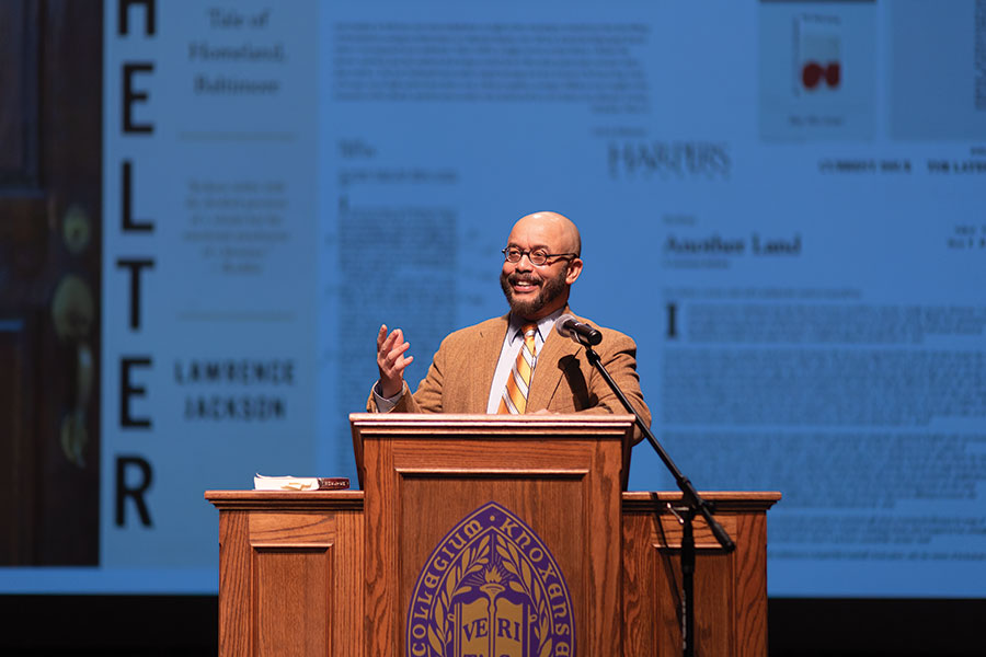 Lawrence Jackson, Bloomberg Distinguished Professor of English and History at Johns Hopkins University