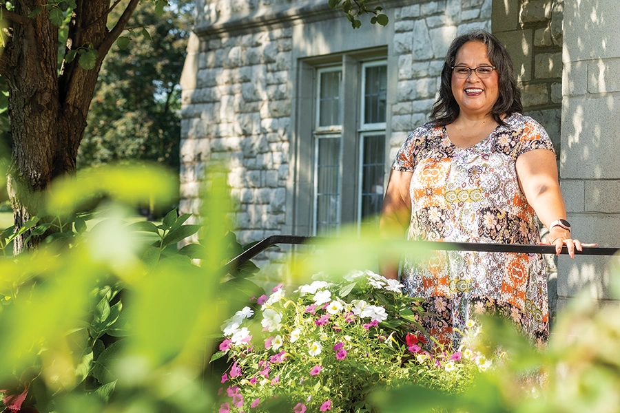 Becky Canfield served at Knox in various roles for 25 years.