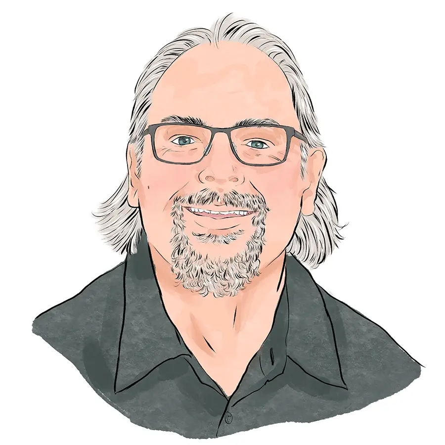 An illustration of Craig Choma.