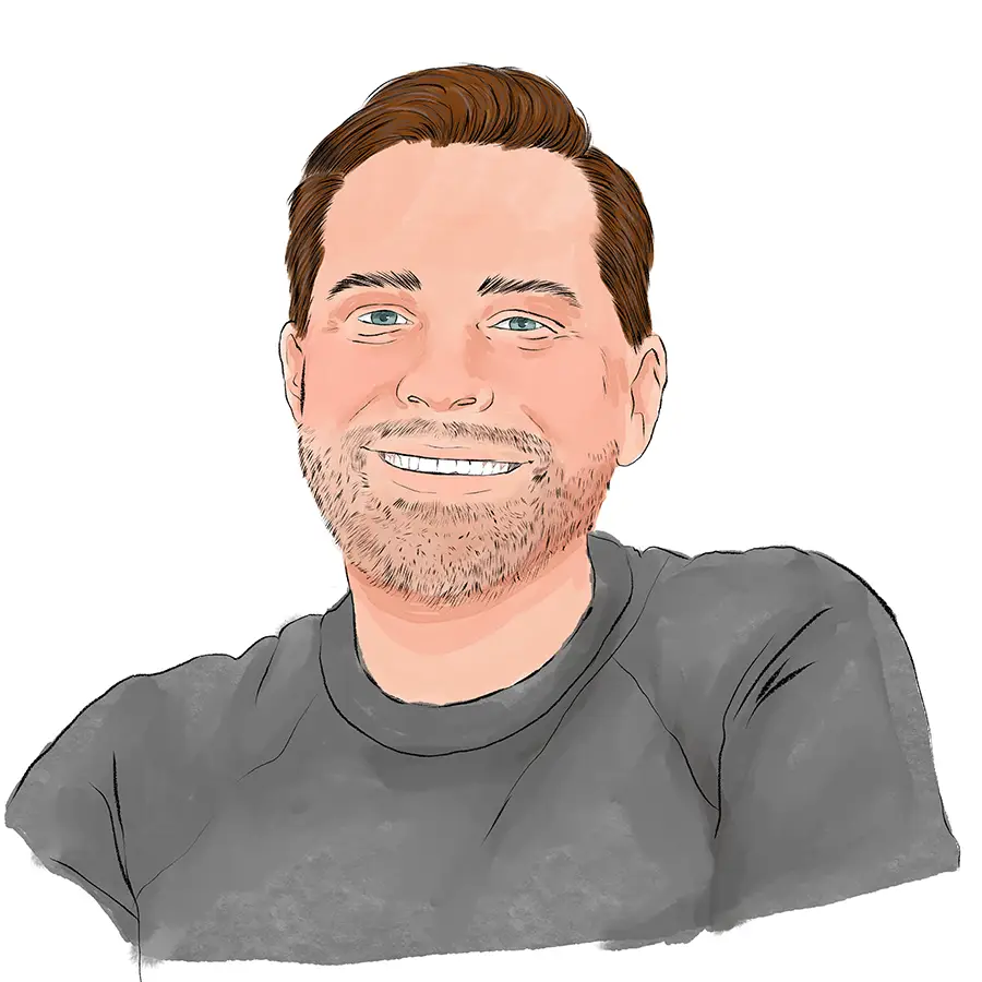 An illustration of Brandon Polite