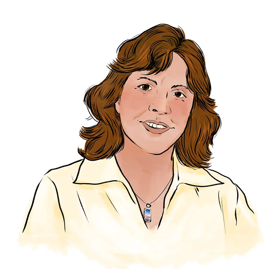 An illustration of Robin Ragan