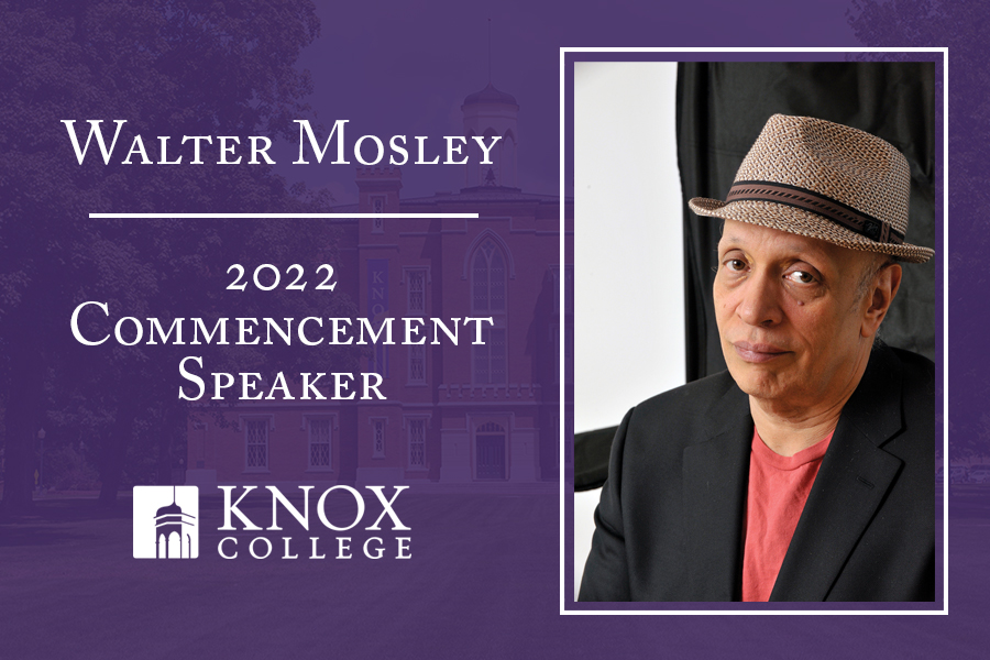 Walter Mosley - 2022 Commencement Speaker - Photo by Marcia Wilson