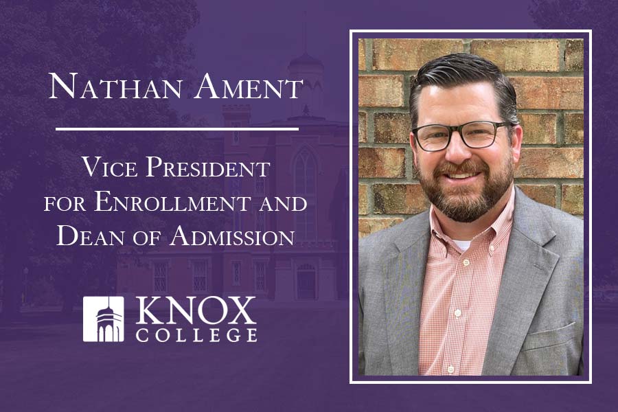 Vice President for Enrollment and Dean of Admission Nathan Ament