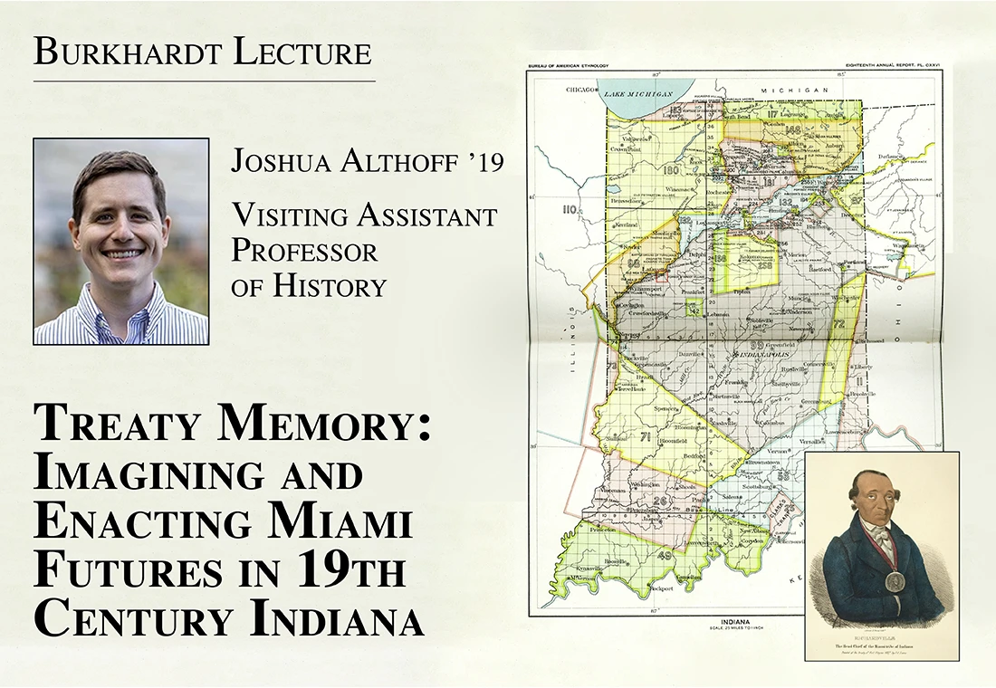 Burkhardy Lecture poster: Imaging and Enacting Miami