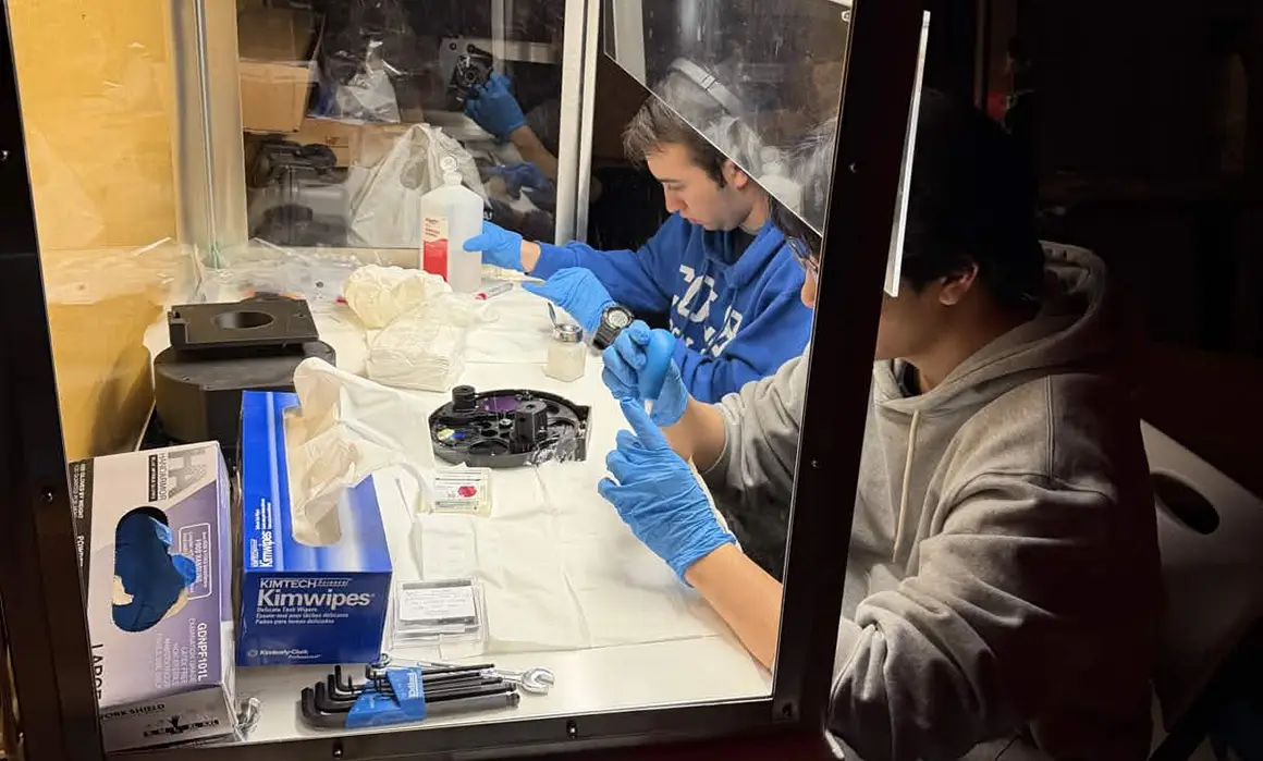 Students working on a project at the MACRO Consortium.