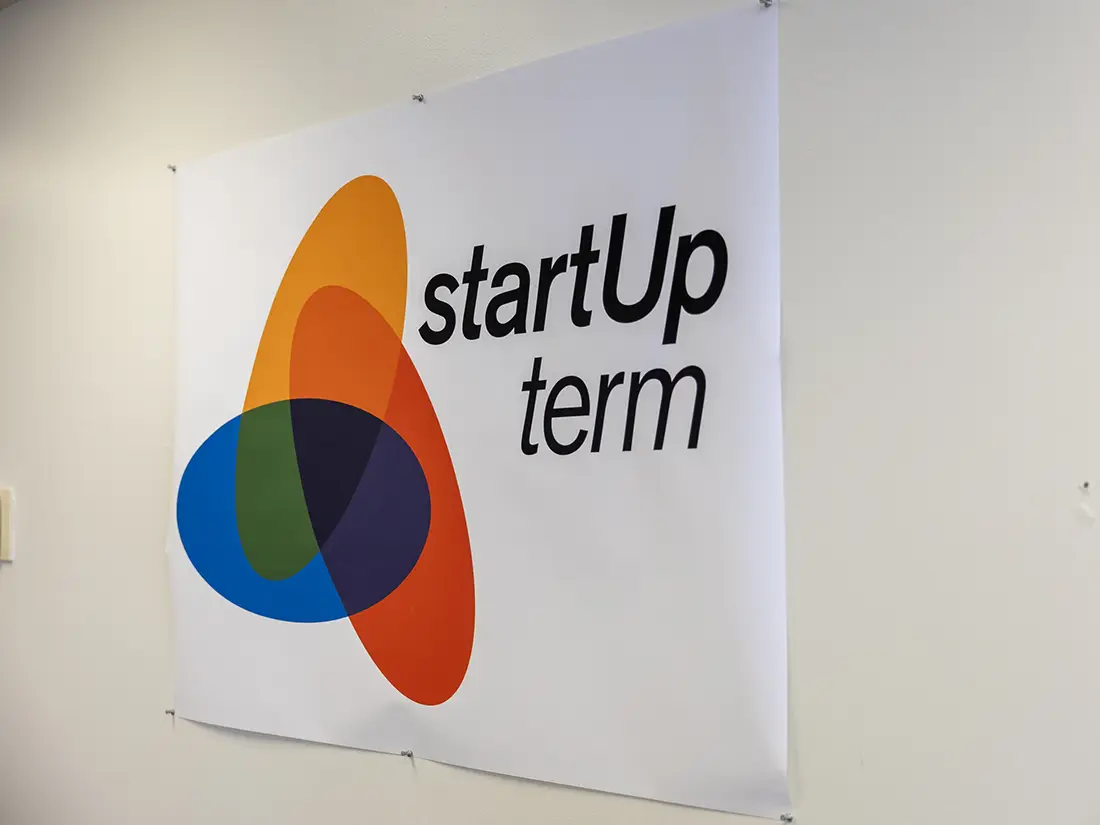 Wall space for StartUp Term.