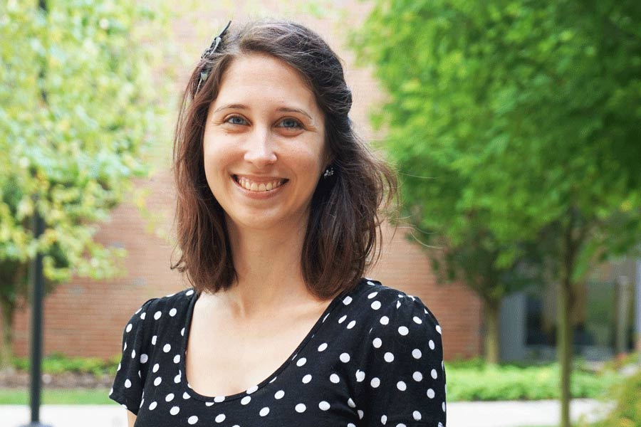 Alicia Vallorani '11, recipient of a National Research Service Award from the National Institute for Mental Health.