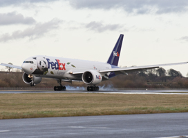 Mike Godsil's photo of pandas' plane landing