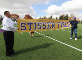 Stisser Field Dedication at the 2012 Knox Homecoming Football Game