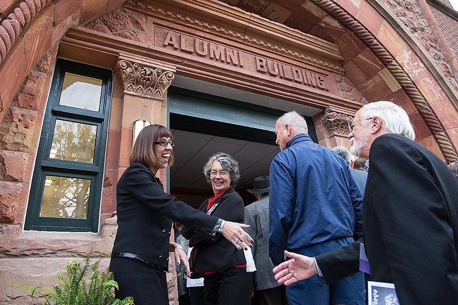 Alumni Hall Rededication