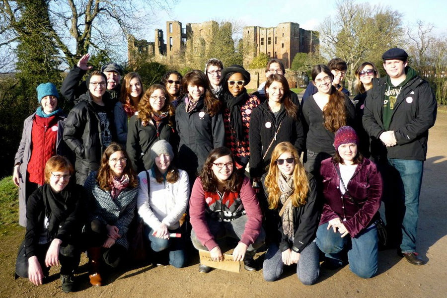 Students become immersed in London's contemporary arts scene through the London Arts Alive program.