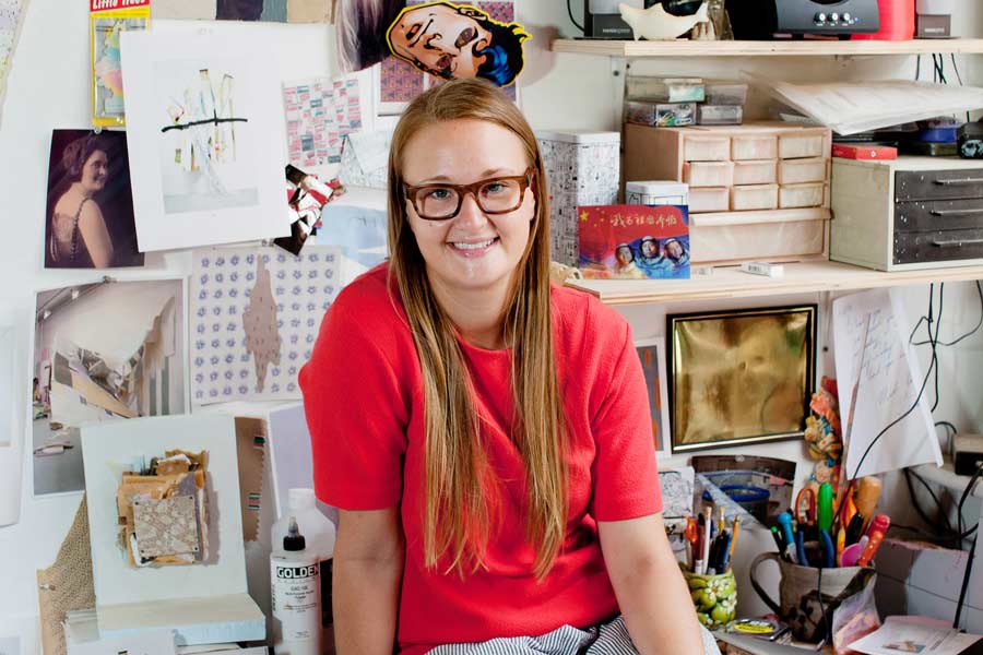 Katie Bell '08 was awarded the Artists' Fellowship by the New York Foundation for the Arts.