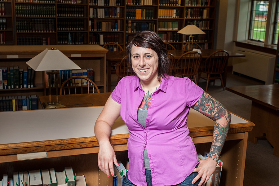 Physics faculty member Nathalie Haurberg.
