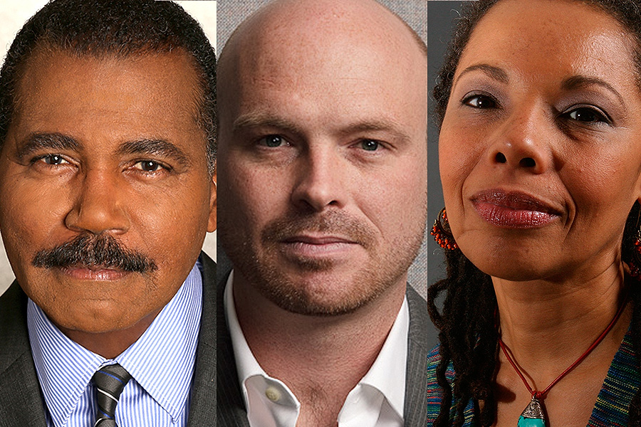 Bill Whitaker, Matthew Berg, June Cross