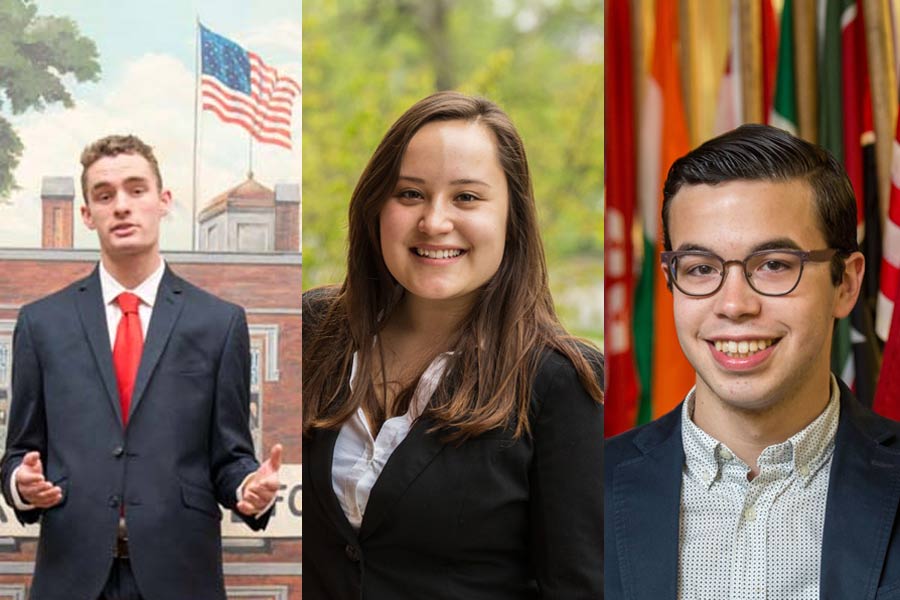 Knox College has three graduating seniors who are Fulbright award recipients.
