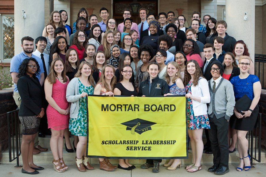 Knox's chapter of Mortar Board received two awards at a recent national conference.