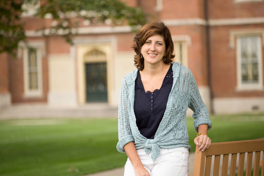Knox College's first director of spiritual life is Lisa Seiwert.