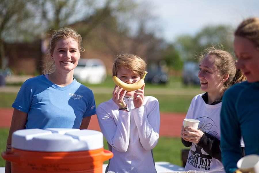 The 5K Fun Run and Walk's proceeds went to nonprofit organization Trees4Galesburg.
