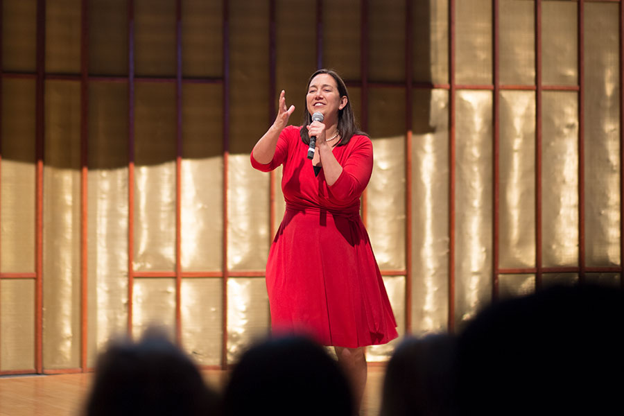 Acclaimed teacher Erin Gruwell gave a talk recently at Knox on Educational Equality and the Value of Diversity.