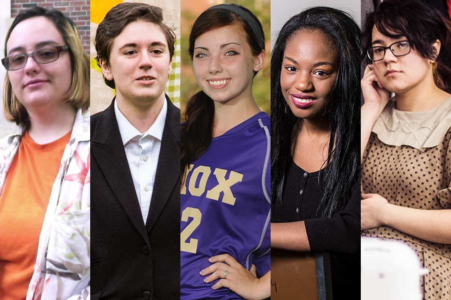 Five Knox students are paired with graduate professors or students in their fields of study to conduct research.