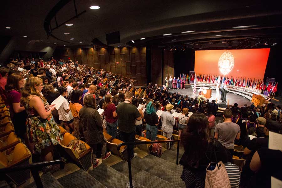 Opening Convocation is a Knox College tradition that celebrates the official start of the academic year