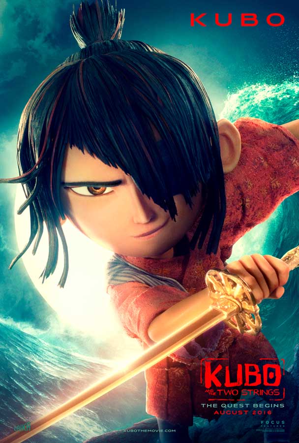 Character poster from Kubo and the Two Strings