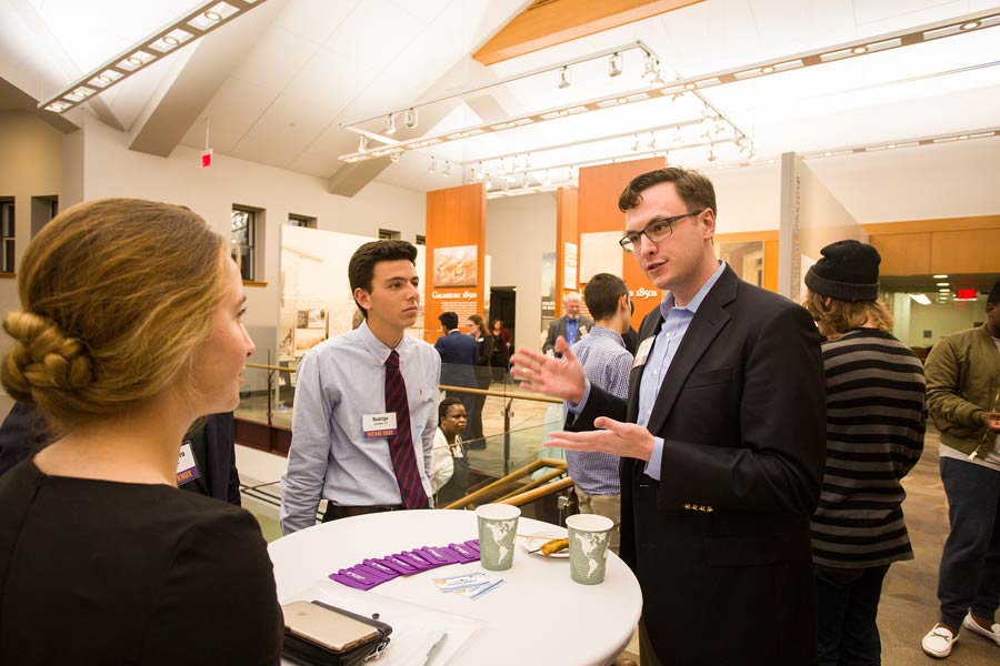Students Gain Career Advice from Alumni through Mock Interviews, Networking