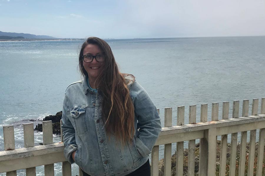 Raeann Boero '17--a student who recently recieved a Fulbright Fellowship Award.