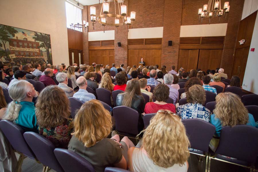 Phi Beta Kappa 2018 induction ceremony at Knox College.