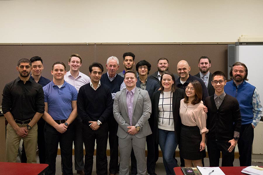 Students in a strategic brand management course created a real-life audit for a local company. 