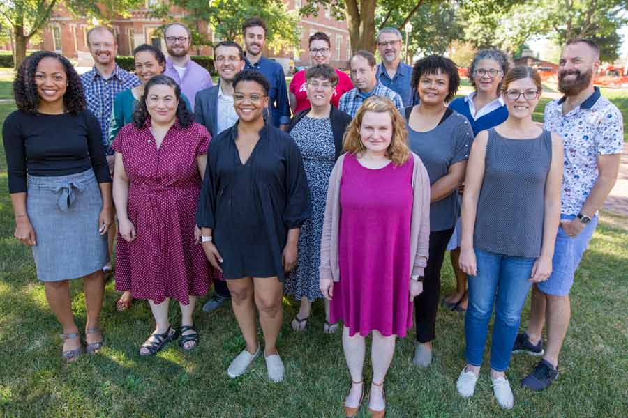 Fellows at the 2019 Bright Institute Summer Seminar at Knox College