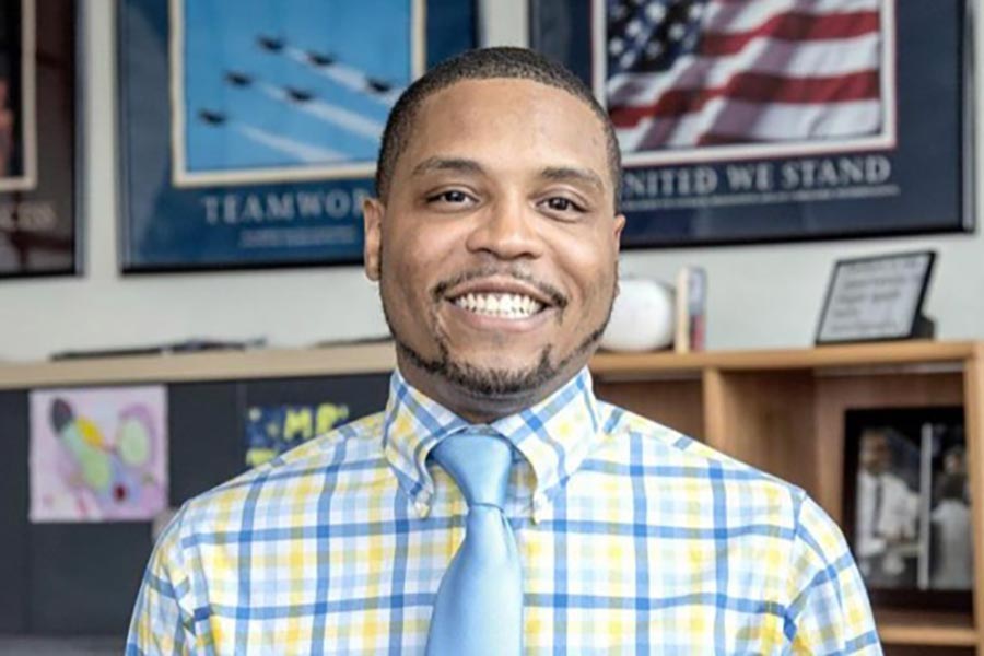 Christian Mahone '11 is impacting student lives through his position as principal of South Side Elementary.