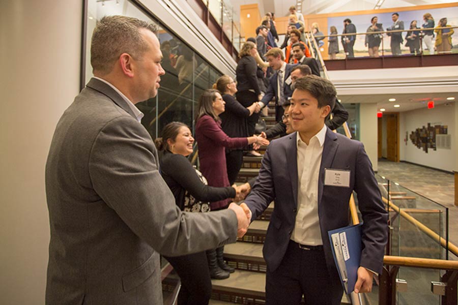 Knox College Alumni provided advice on pursuing careers at the annual Career Impact Summit.